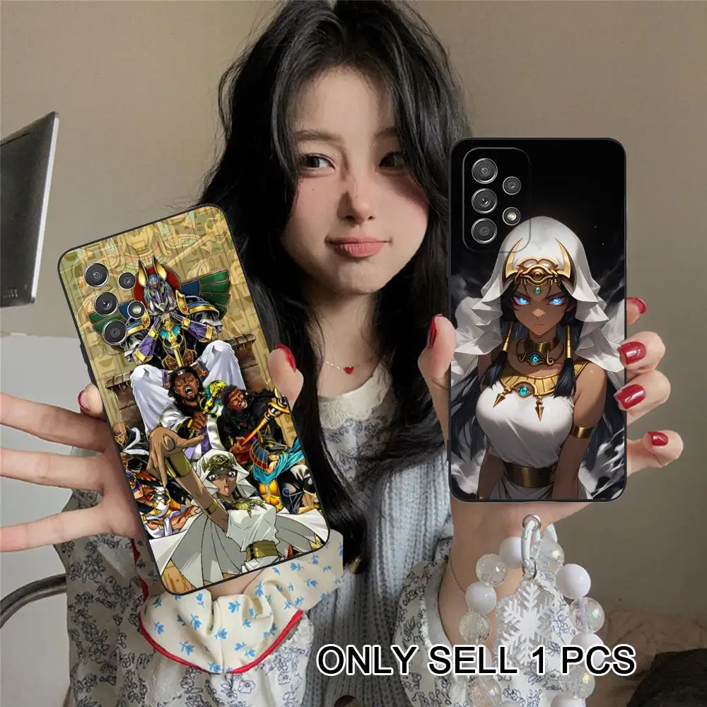Yugioh Ishizu Ishtar Phone Case for Samsung Galaxy A56 55 54 53 52 51 36 35 34 23 16 15 5G Soft TPU Shockproof Cover