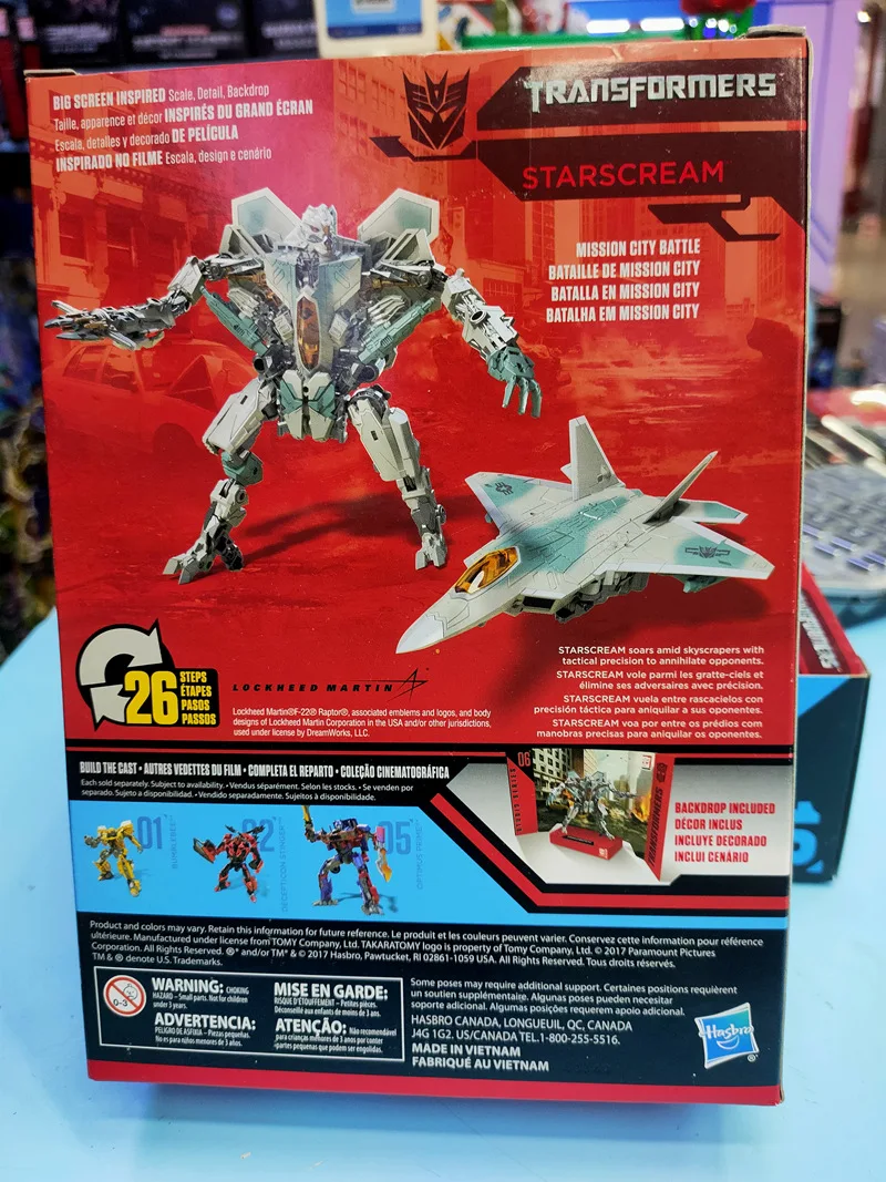 Hasbro Transformando Brinquedos Série SS SS12 Brawl SS06 Starscream SS21 Star Stars Coleção Presente Figuras de Ação Anime Toy Boy