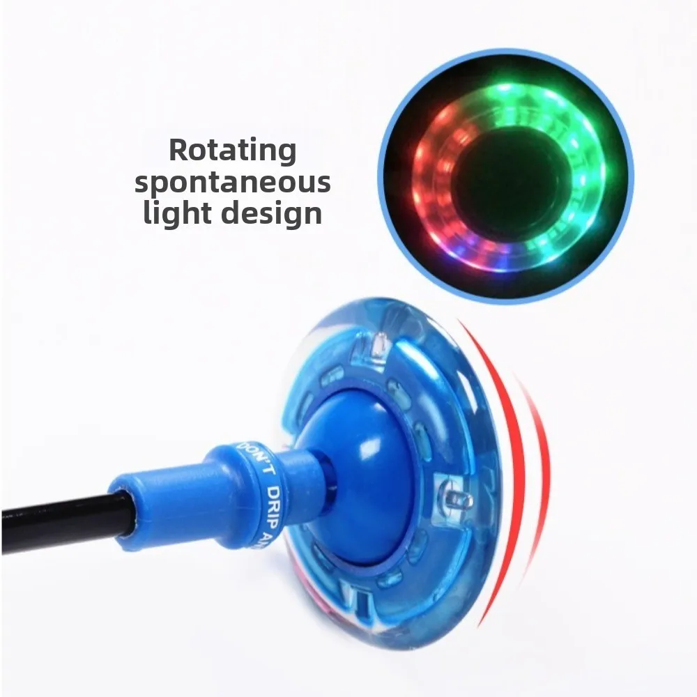 Flash Jumping Rope Ball One Foot PVC Ankle Skip Ball Swing Ball Unisex-parent Games Children Jumping Force Reaction Training