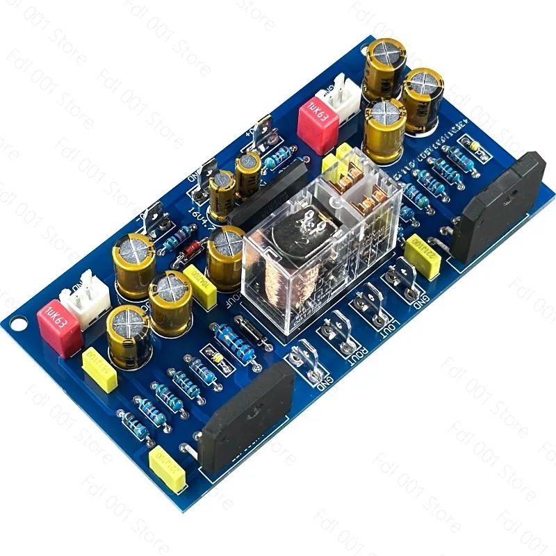LM3886 Dual Channel with Speaker Protection Power Amplifier Board Parts Finished PCB Empty Board