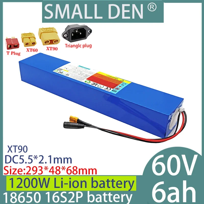 

60V 6V 16S2P 18650 built-in suitable for power battery pack, solar lithium-ion battery pack new model with and large capacity