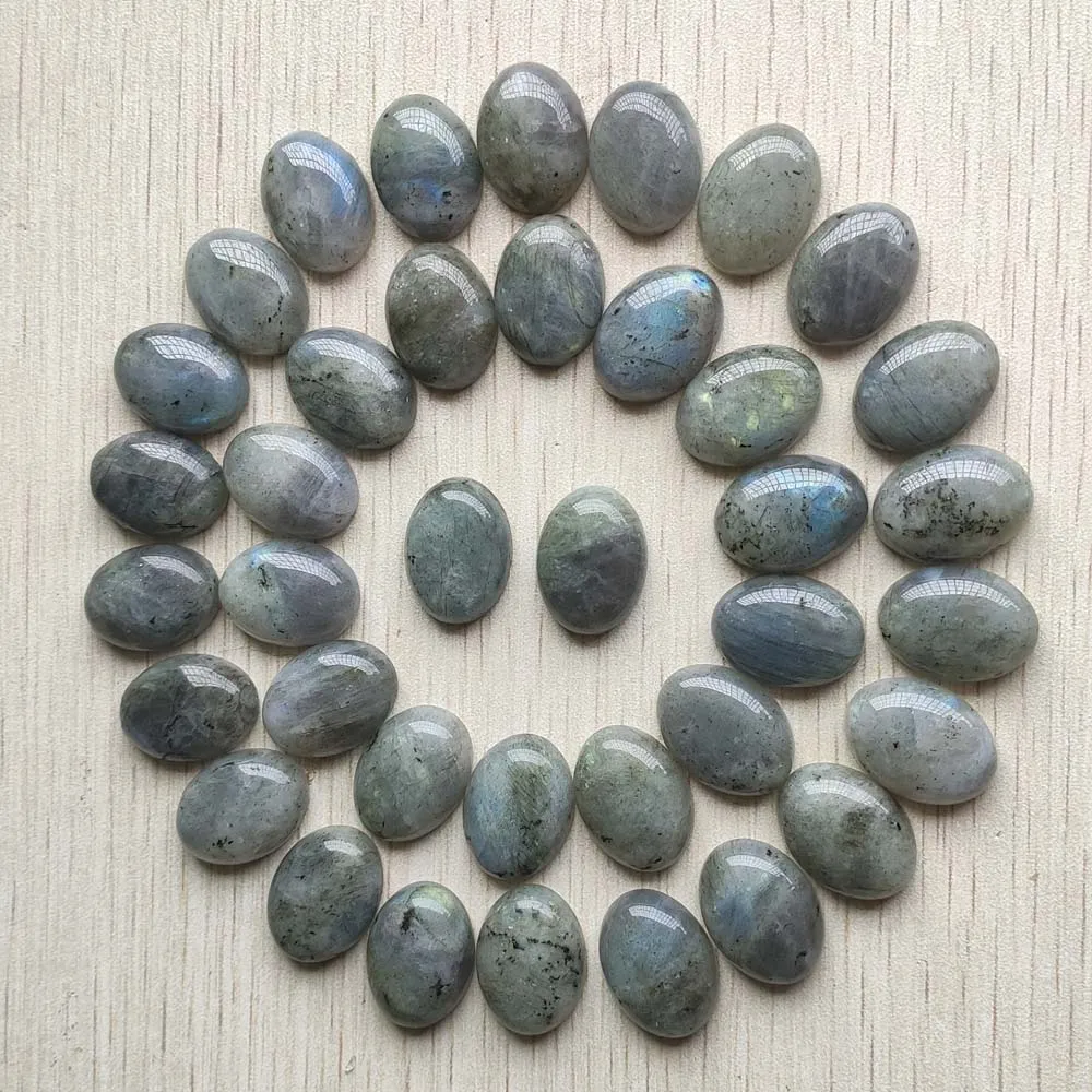 Good quality Natural labradorite stone Oval CAB CABOCHON beads 15x20mm for jewelry making wholesale 30pcs/lot free shipping