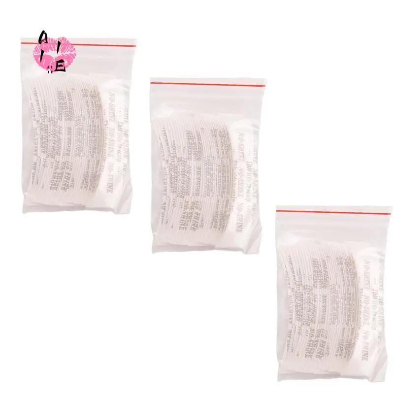 A11E-108Pcs/Lot No Shine Wig Double Sided Tape Hair Adhesive Extension Tape Strips Waterproof For Toupee/Lace Wigs Film