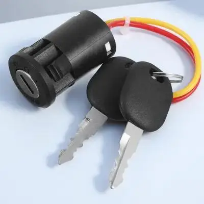 สวิตช์กุญแจสำหรับอะไหล่สกู๊ตเตอร์ไฟฟ้า - สวิตช์สตาร์ทแบบง่ายและปลอดภัยสำหรับรถเด็กนั่งขับและมอเตอร์ไซค์