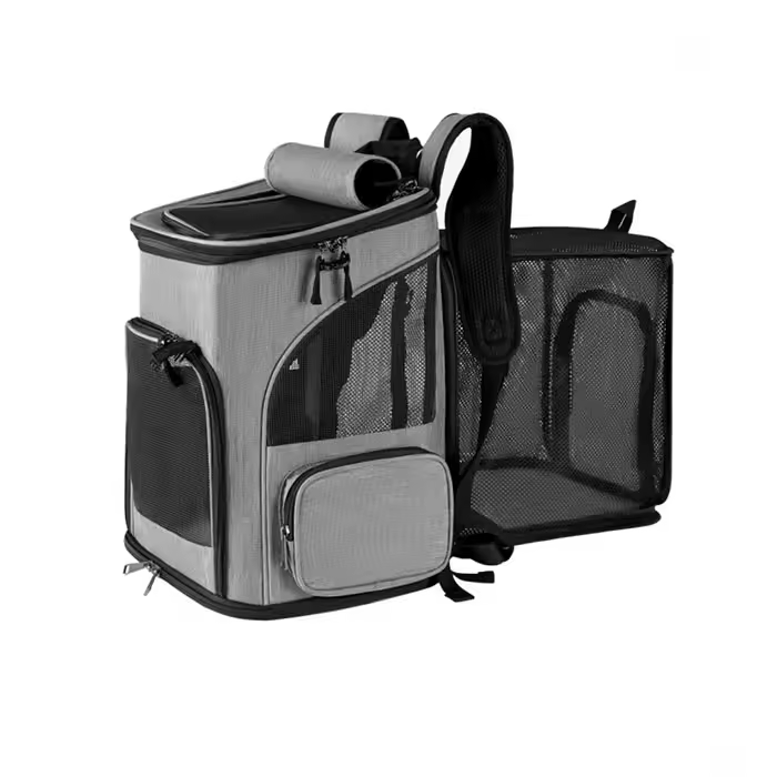 Breathable Pet Cat Carrier Backpack Foldable Pet Carrier Transport Travel Bag Expandable Large Capacity Creative for Cats