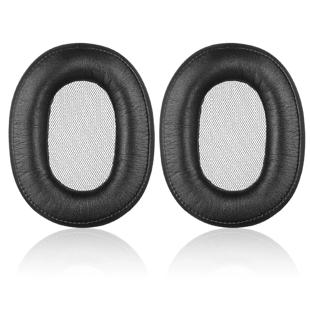 Almohadillas de espuma viscoelástica de repuesto para auriculares, almohadillas de cuero para los oídos, para SONY MDR-1R, MDR-1RNC, MDR-1RMK2