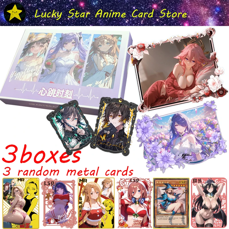 2024 Lastest Goddess Story Collection Cards Heartbeat Moment Waifu Booster Box Trading CCG TCG Doujin Toys And Hobbies Gift