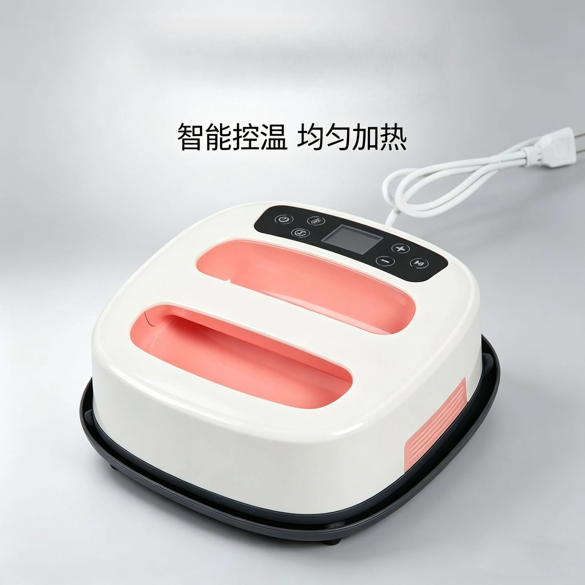 Home Smart Heat Press Machine Handheld Sublimation Perler Beads Easy One-Button Compact Transfer Press for DIY Craft