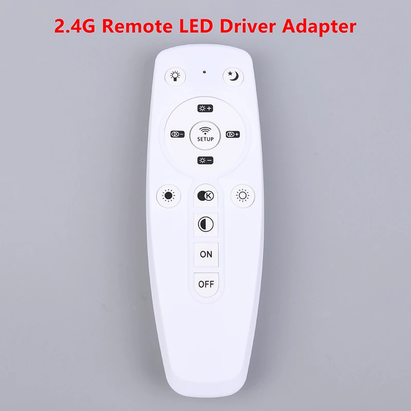 Adaptateur de pilote LED 2.4G, télécommande intelligente sans fil, variable, couleur variable, transformateur Intelligent pour plafonnier