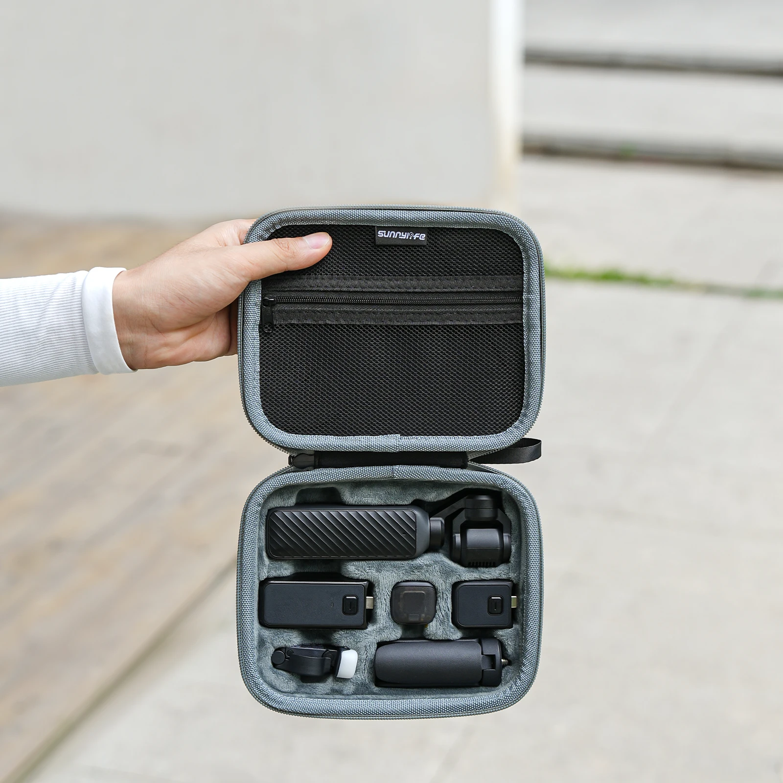

Чехол для переноски DJI Osmo Pocket 4/3, жесткий портативный универсальный кейс-контейнер, компактная сумка для путешествий и защиты