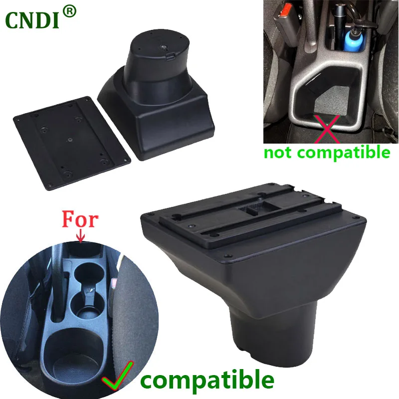 For Hyundai I20 Armrest Box Storage box Car Accessories Interior Parts details special Retrofit parts Center Simple installation