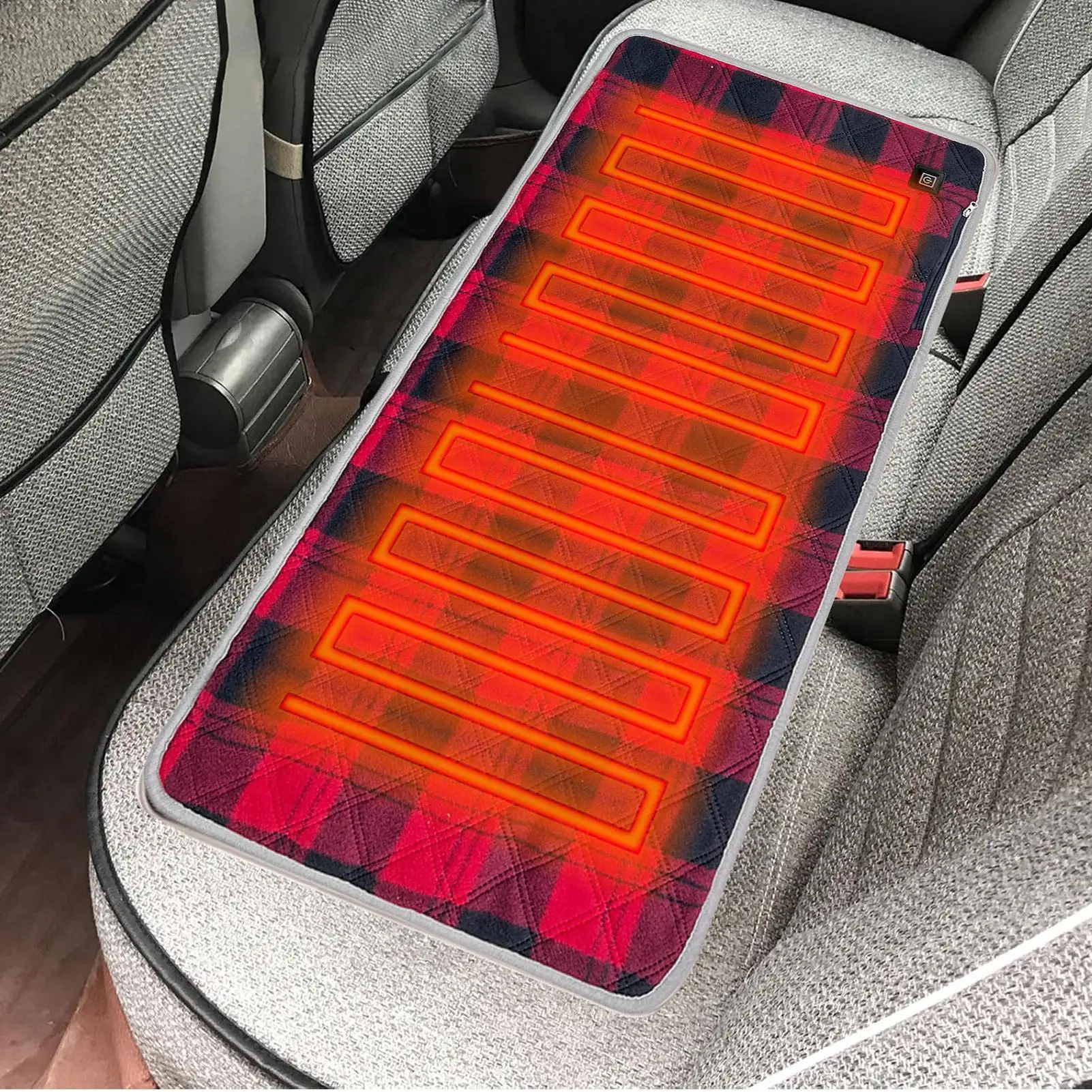 

Electric Heating Pad 3 Temperature Settings USB Heated Soft Seat Cushion Portable Warmer for Home Apartment Office School Car