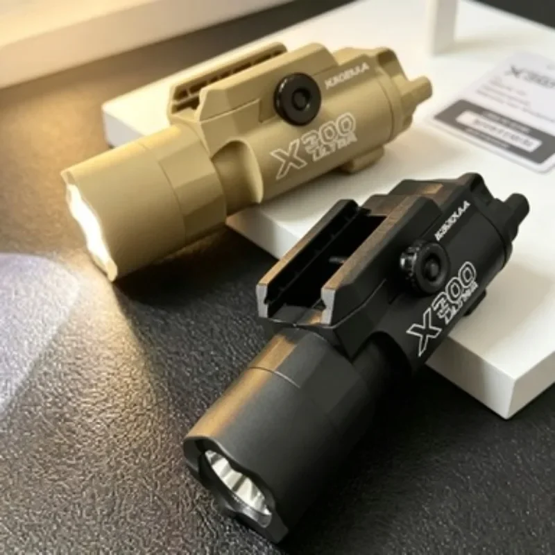 Bright Lock Function Nylon X300 Strobe Lamp Fit 20MM Rail Fixed Bright Game Fittings