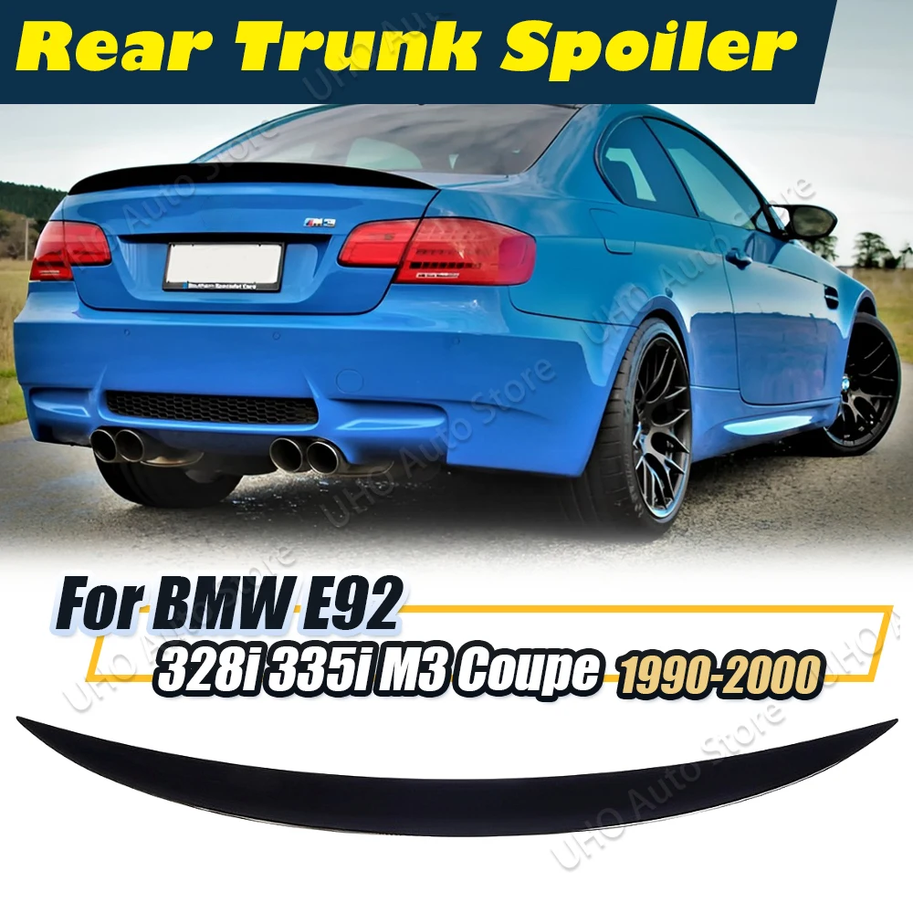 E92 Car Rear Roof Trunk Spoiler For BMW M Performance MP Style 320i 320d 325i 330Xi 330Xd 335Xi M3 Coupe Tail Wing Body Kits