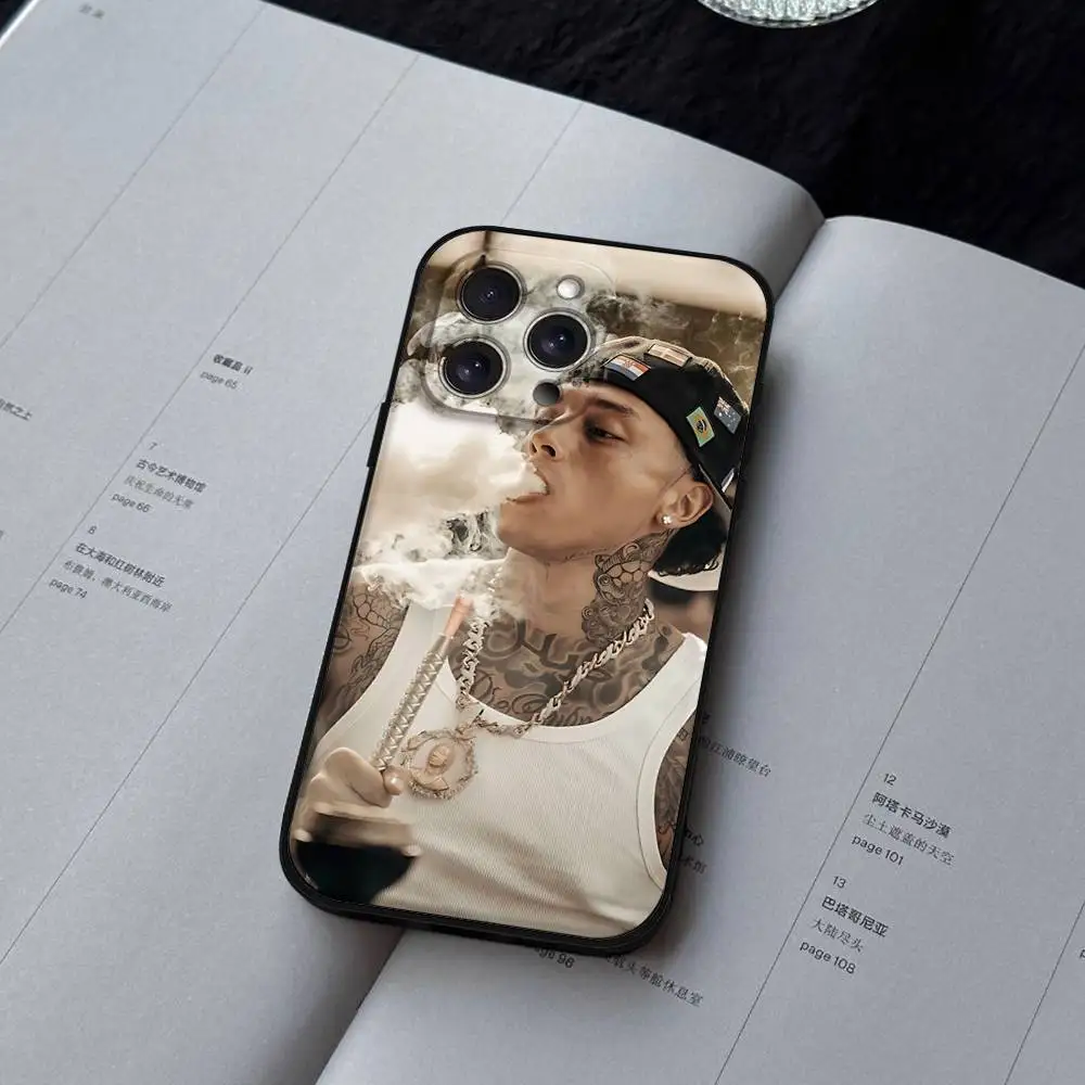 Central Cee Uk Rapper Phone Case For Iphone 16 15 11 13 14 Pro Max 7 8 Plus X Xr Xs Max 12mini Black Shell Cover Case