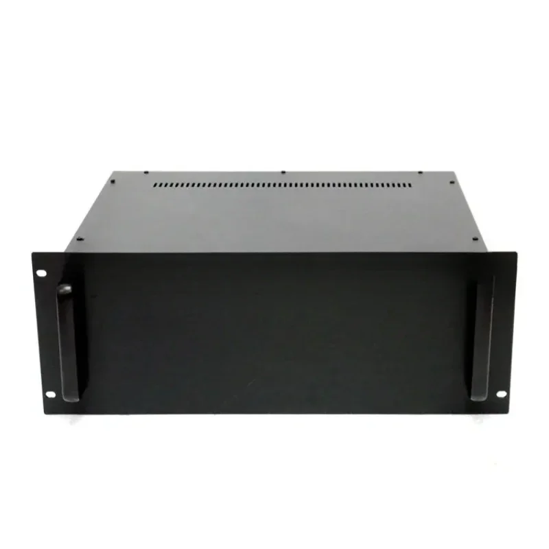 Power Communication Server 425*170*350 Mm Black 19 Inch 4U Project Chassis Data Switch Box