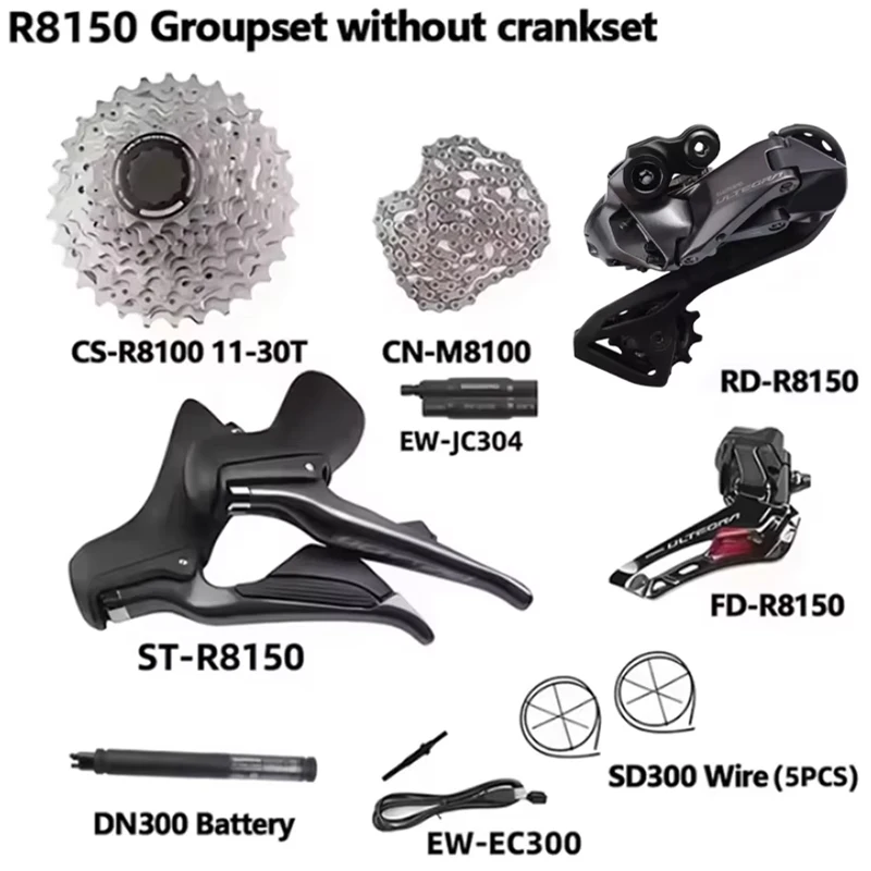 Shimano-ultegra電子ロードバイクグループセット,フロントおよびリア