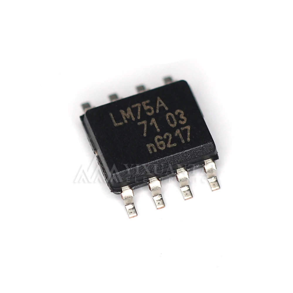 

10pcs/lot LM75AD LM75A LM75 SENSOR DIGITAL -55C-125C 8SO