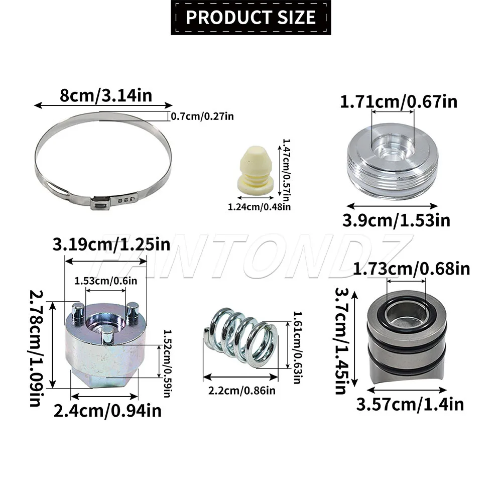 For Mercedes-Benz C-Class W205 S205 C205 A205 Repair Tool Steering Rack Repair Kit A2054603703 Steering Gear Thrust Piece Parts