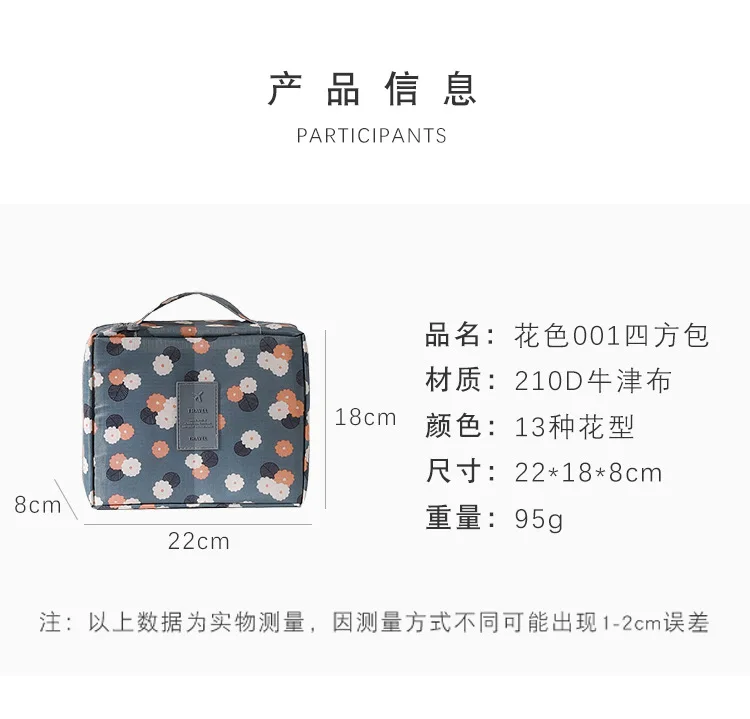 Tragbare Handarbeit Lagerung Tasche Mesh Teiler Beutel Garn Stricken Werkzeuge Organizer Fällen Lagerung DIY Bekleidung Reise Kulturbeutel – Detail 8