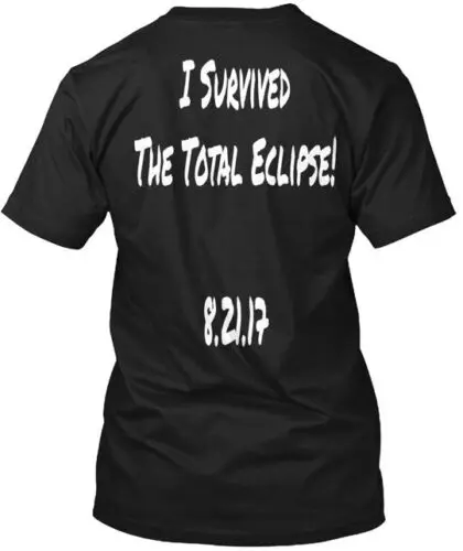 Total Eclipse T-Shirt Made in the USA Size S to 5XL