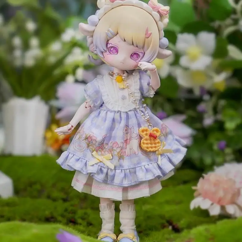 Heißer Verkauf Echter Reis Süße Fantasie Wald Bjd Bewegliche Puppe Blind Box 12 Punkte Nette Puppe Figur Raum Dekoration Mädchen geschenk