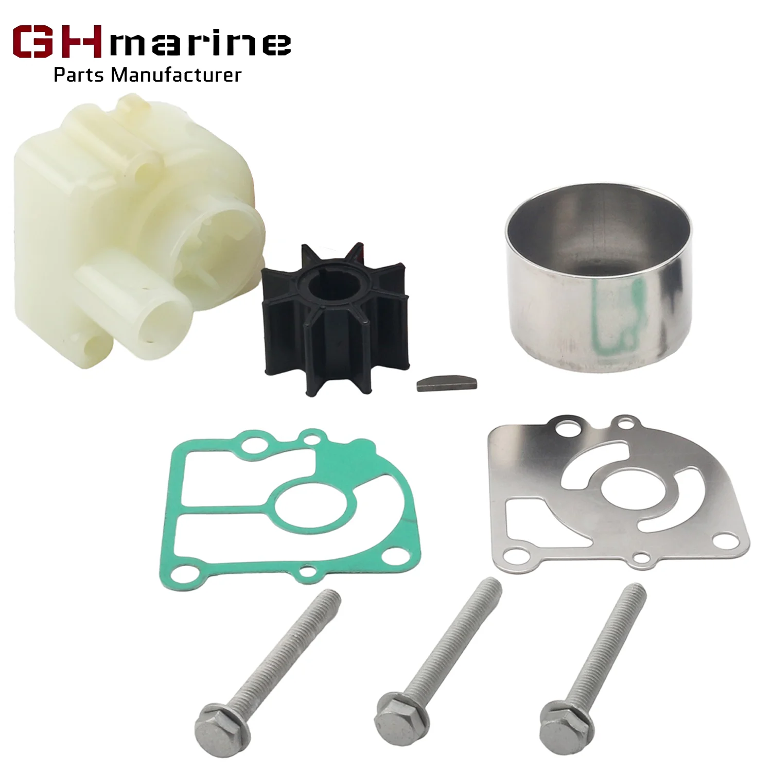 

362-87322 362873220 362873220M Replace Nissan Tohatsu 9.9 15 18 20 HP Water Pump Rebuild Service Kit Outboard Boat Motor
