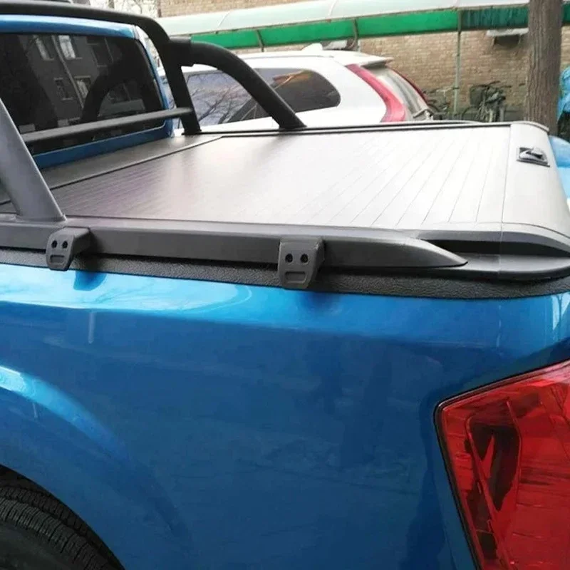 

Hard Roll Up Tonneau Cover Aluminum Pickup Back Cover Single Cap Strong Tonneau Cover Roll Up For Mitsubishi L200 2017