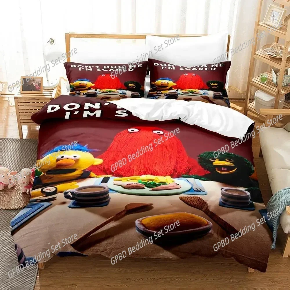 3d Print Anime Don't Hug Me I'm Scared Bedding Set Bedroom Soft Modern Bedspreads Comefortable Duvet Cover Quilt Pillowcase