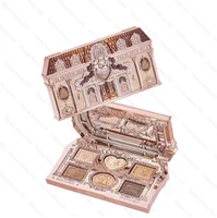 Paleta de sombras de ojos Flower Knows The Sweetie Bear, 6 colores, brillo mate, bronceador Natural, maquillaje Kawaii multiuso