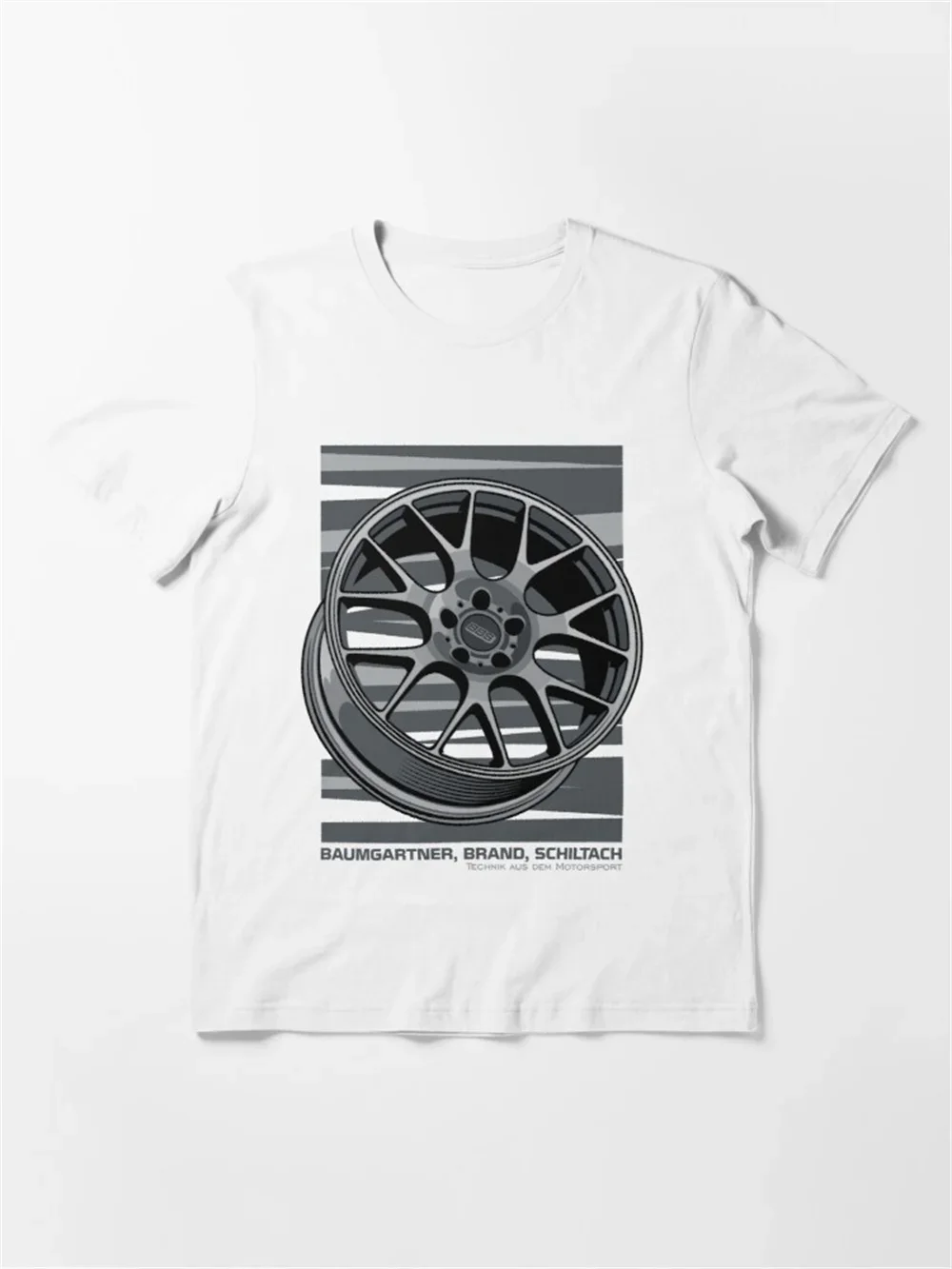 Camiseta Unisex de marca Baumgartner, camisa de marca Schiltach Bbs Rs estándar