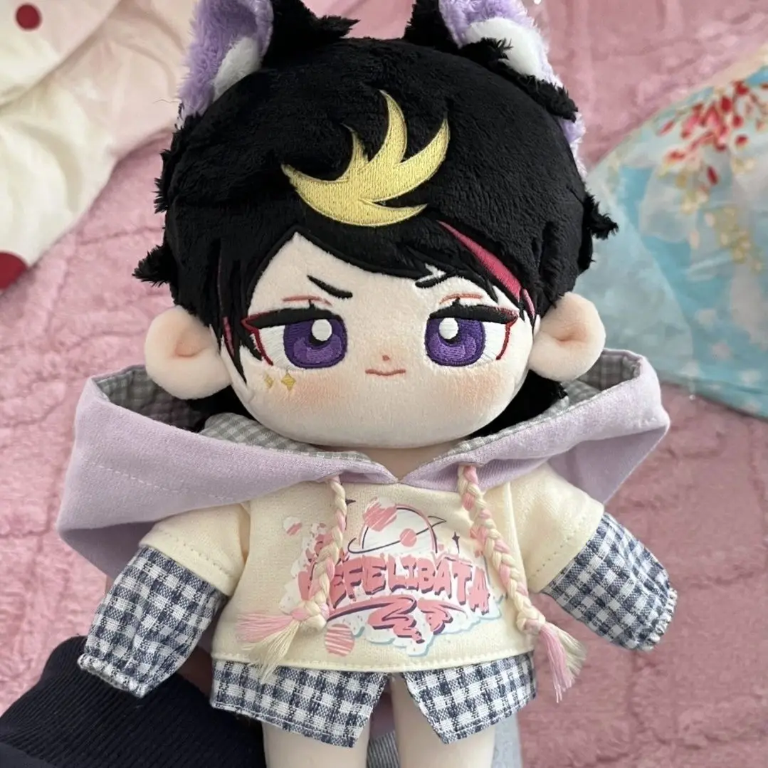 Vtuber にじさんじ Shu Yamino 漫画座位ぬいぐるみ本体ドレスアップ綿ぬいぐるみ枕コスプレおもちゃかわいいギフト