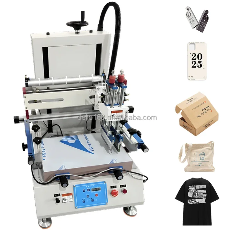 Factory Supply 30*50cm Silk Screen Printing Machine for Plastic Bag Plastic Shopping Bags Printing