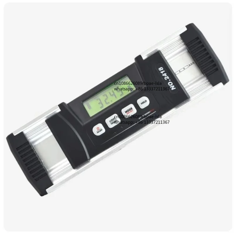 4X90 Resolution 0.05 IP67 Protection Level LCD Display Digital Inclinometer Protractor with 0C-40C Operating Temperature