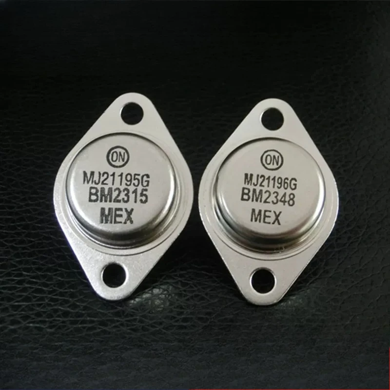 Brand new original genuine on/on semiconductor mj21195g mj21196g high power gold-sealed power amplifier pair