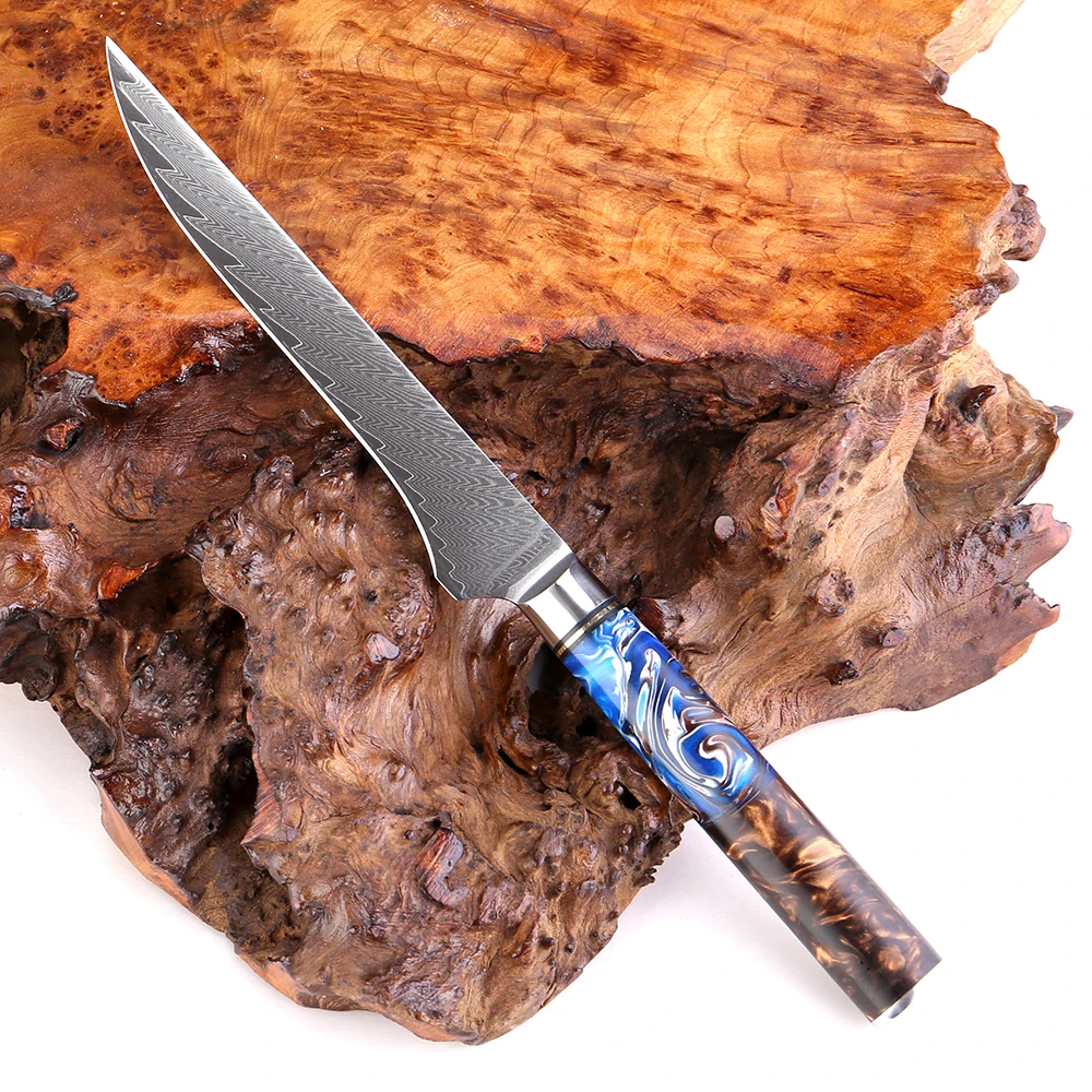 

XITUO Damascus Steel Boning Knife Professiona Boneless meat slicing knife Sharp Chef Fillet Knife Versatile Deboning fish Knife