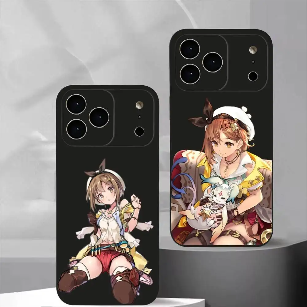 

Atelier R-Ryza G-Game Phone Case For iPhone 17,16,15,14,13,12,11 Plus,Pro Max,Soft Silicone Cover