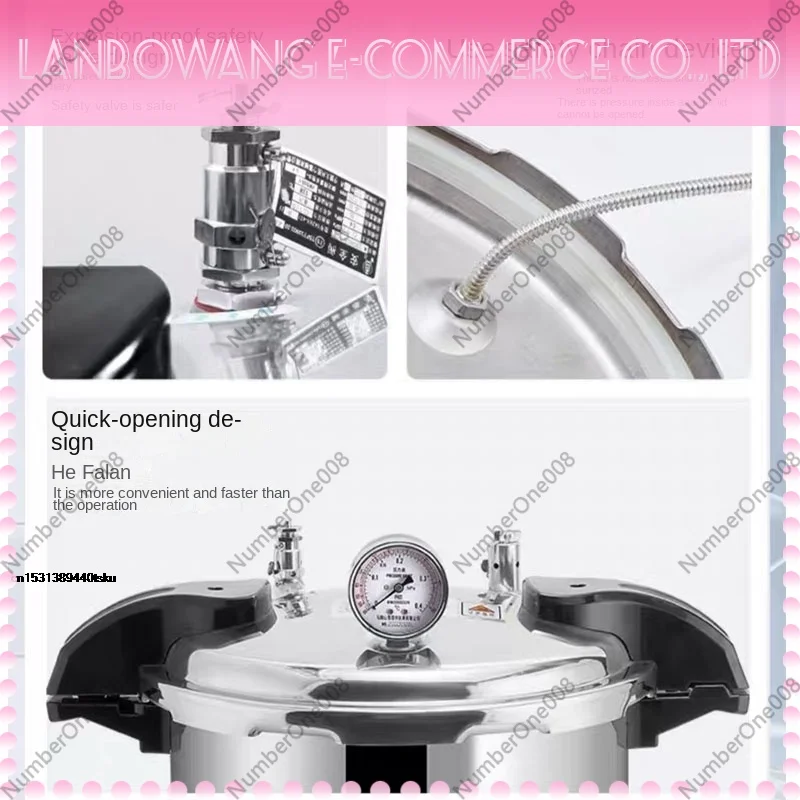 2025 Useful 18L Portable High Pressure Sterilizer Stainless Steel Steam Sterilization Pot Automatic Sterilization Autoclave Pot