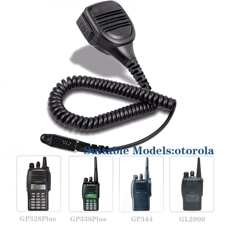 PMMN4022A Handheld Speaker Microphone  for motorola Walkie Talkie GP340 GP640 GP680 PRO5150 HT750 HT1250 GP328Plus GP338 Mic