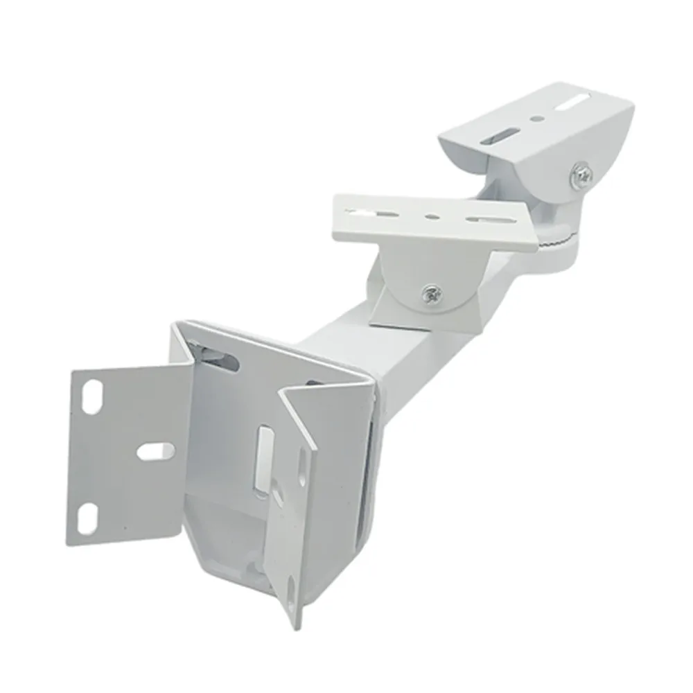 90 Degree Wall Corner Mount Bracket Aluminum Metal Holder CCTV Camera Stand For Two Security Surveillance Cameras Installation