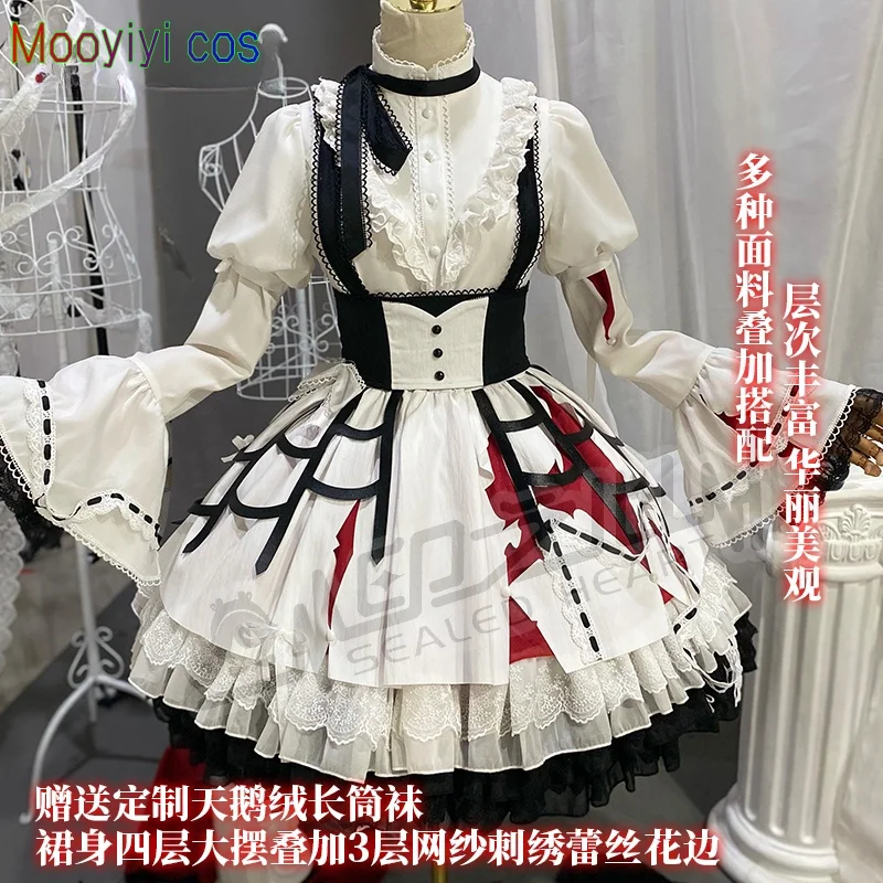 Mooyiyi Akiyama Mizuki Cosplay Costume for Halloween,Christmas Role Playing Party, Comic Exhibition Game, PJSK Female XS-XXL New