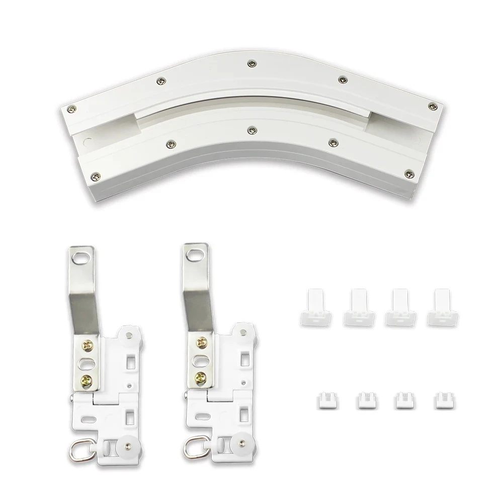 The Best Curtain and Blind Degree ARC Track for Corner Windows for BCM500D Slide Curtain  90 135 Degree Avaibale