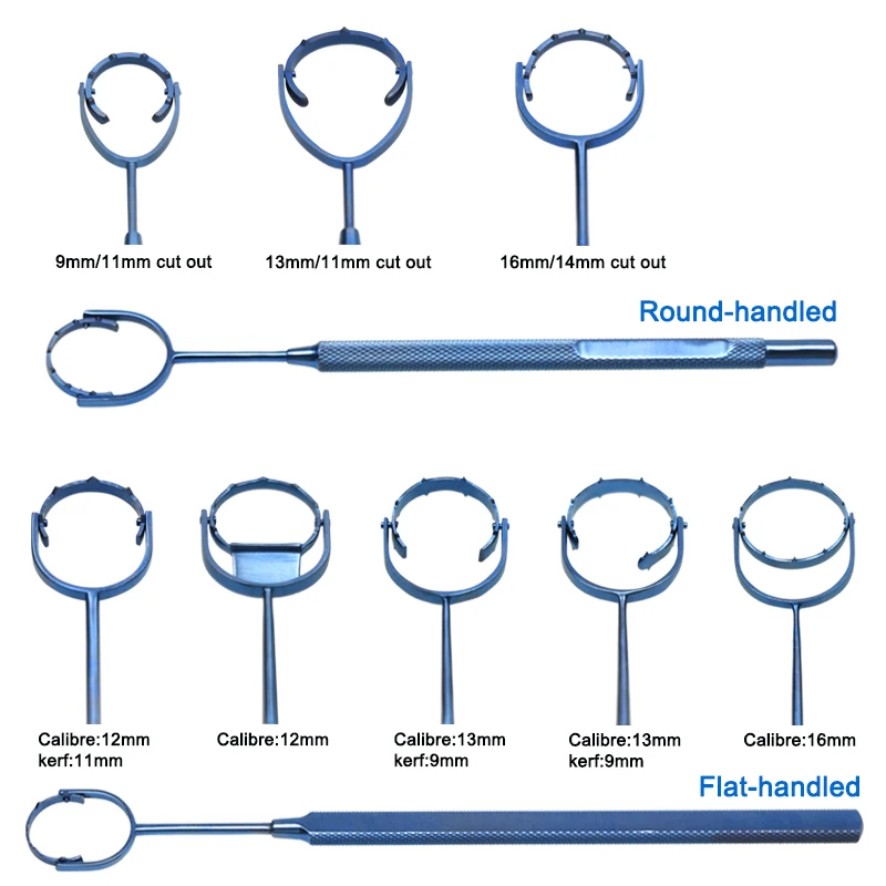 Swivel Head Thornton Fixation Ring Titanium Alloy Eye Ring Fixator Ophthalmic Micro Surgery Eye Instrument