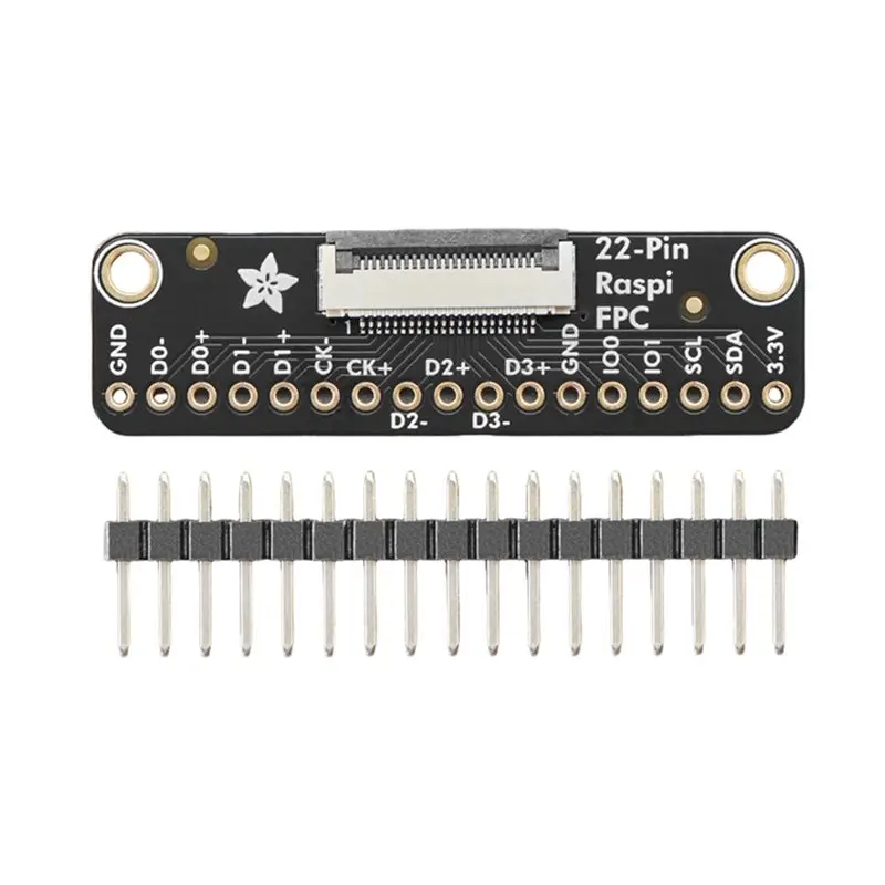 FPC Breakout Board For Raspberry Pi 5 DSI Or RP2350 HSTX - 22 Pin 0.5Mm For Adafruit-AEF7
