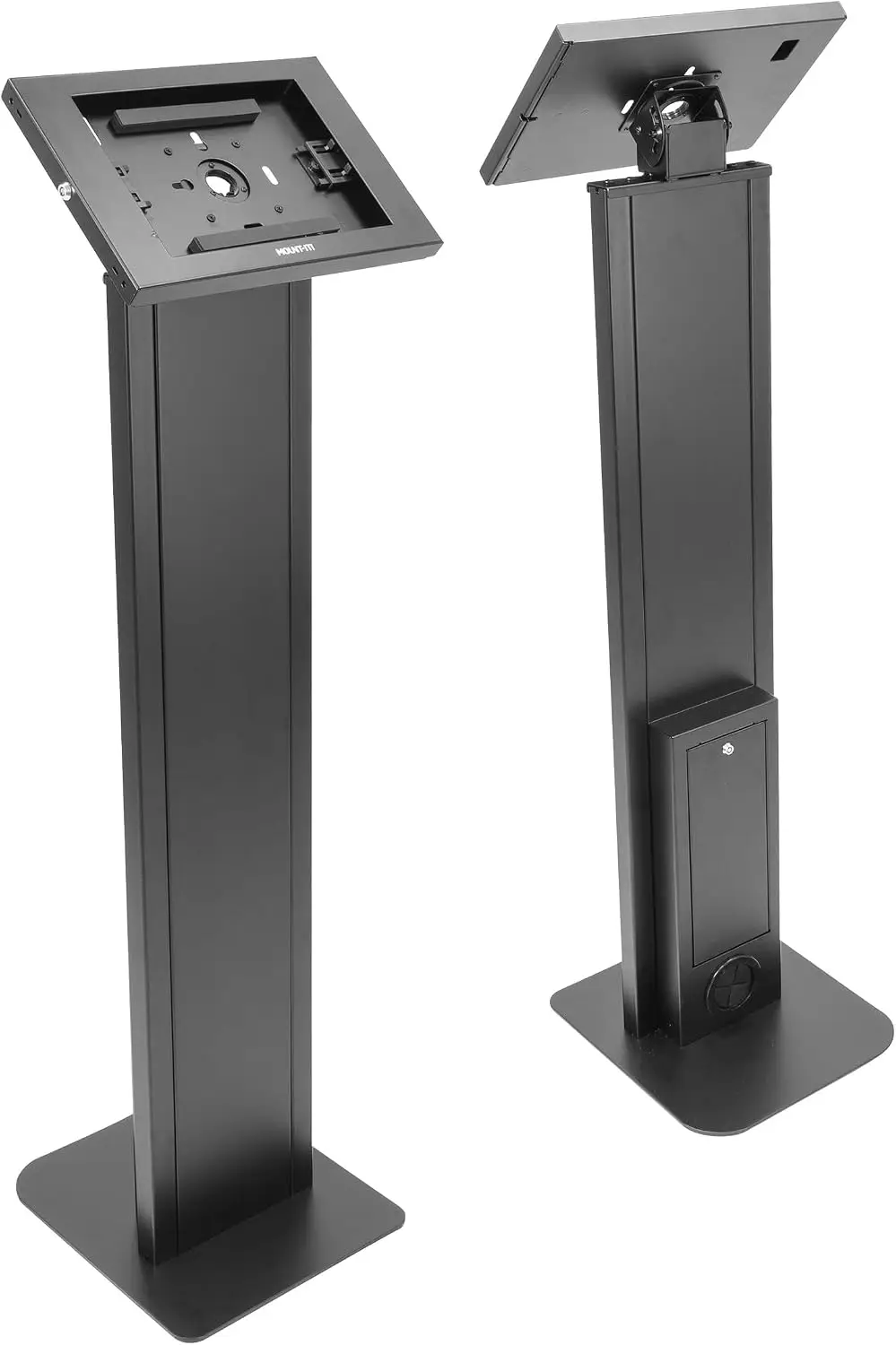 Anti-Theft iPad Floor Stand Kiosk, Locking Tablet Floor Stand for iPad Gen 7–11 & A16, Air & Pro (10.2