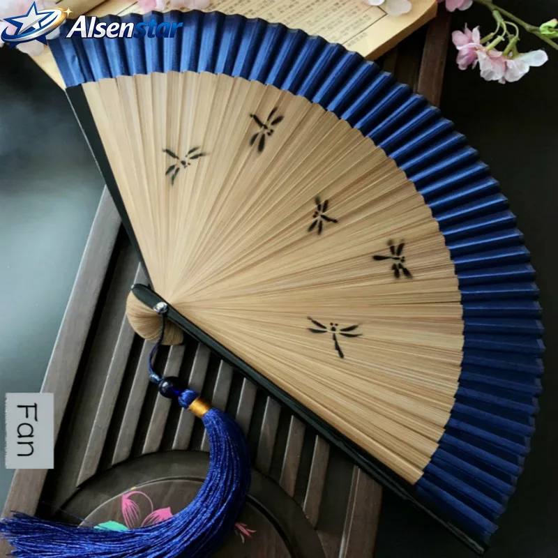 Cherry Blossom Lace Silk Folding Fan Elegant Women Oriental Wedding Dance Costume Photography Bridal Shower Boho Gift Pink