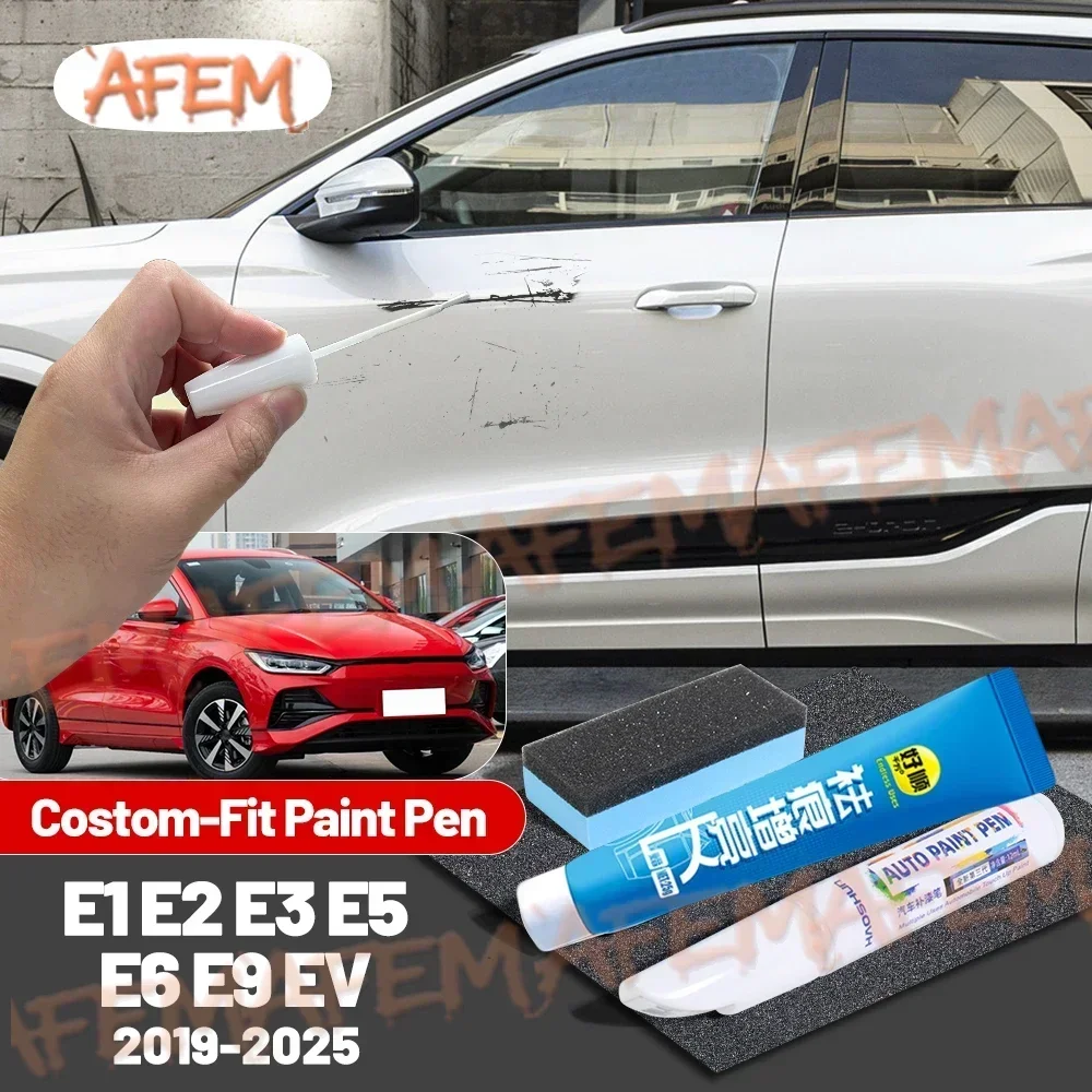 For BYD E1 E2 E3 E5 E6 E9 EV MK1 2019-2025 2020 2021 2022 Car Touch Up Paint Pen Scratch Repair Scratch Remover Paint Care
