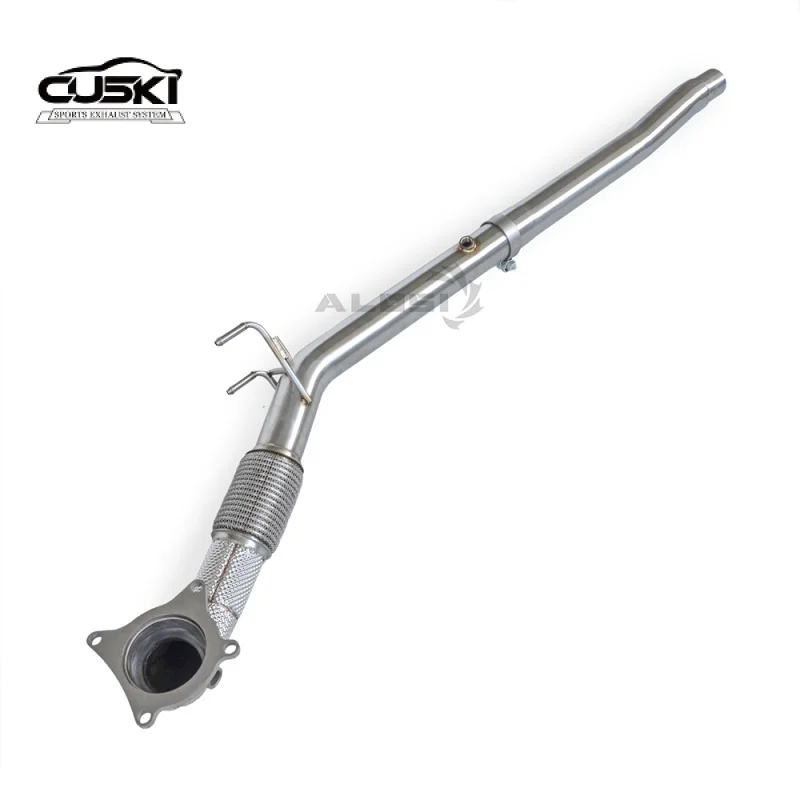 

Выхлопная труба высокого давления для Volkswagen Tiguan, полноприводный 2011-2016, выхлопная труба, каталитический нейтрализатор с теплозащитным экраном