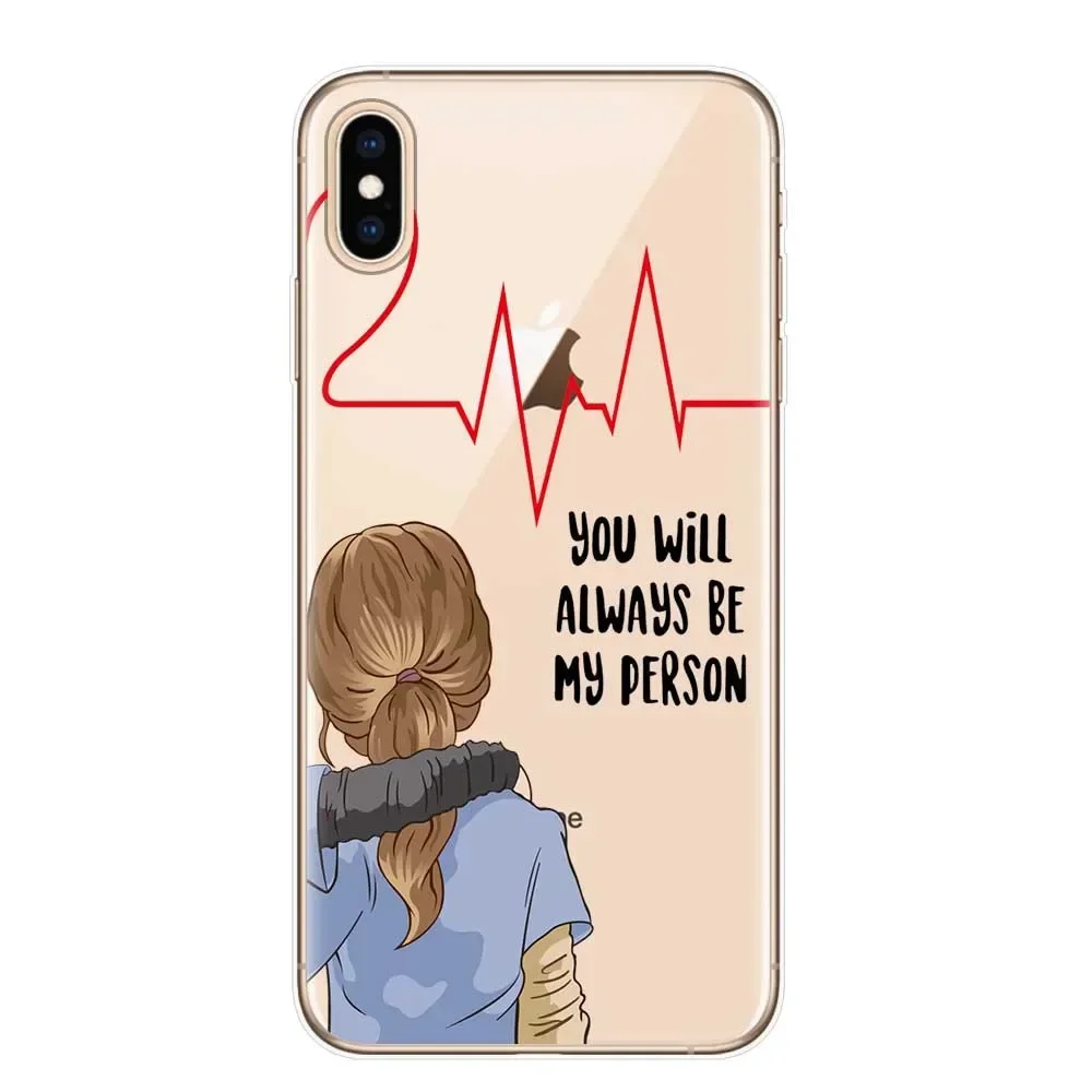 Coque de téléphone transparente en TPU souple pour filles, meilleurs amis pour toujours, pour IPhone 7 8 Plus X XS MAX 11 12 13 Mini 14 15 16 Pro Max