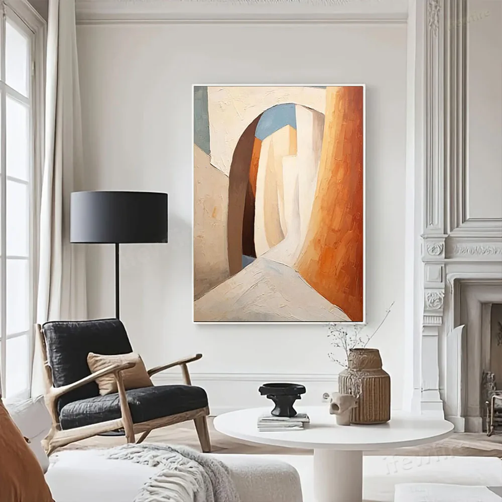 New Arrival Large Decor Wall Art Drawing on canvas A Lot Of Abstract Oil Painting With Line And Textures picture For Living Room